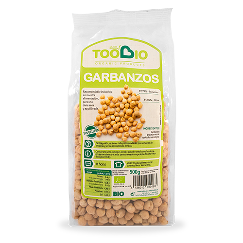 Garbanzos 500g Toobio