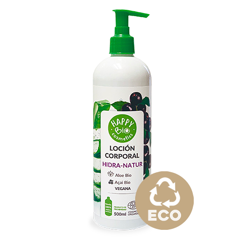 Loción Corporal Açai y Aloe 500ml Happy Bio