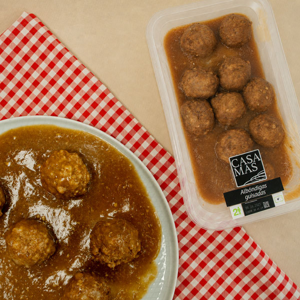 Mandonguilles amb Salsa 550g Casa Mas