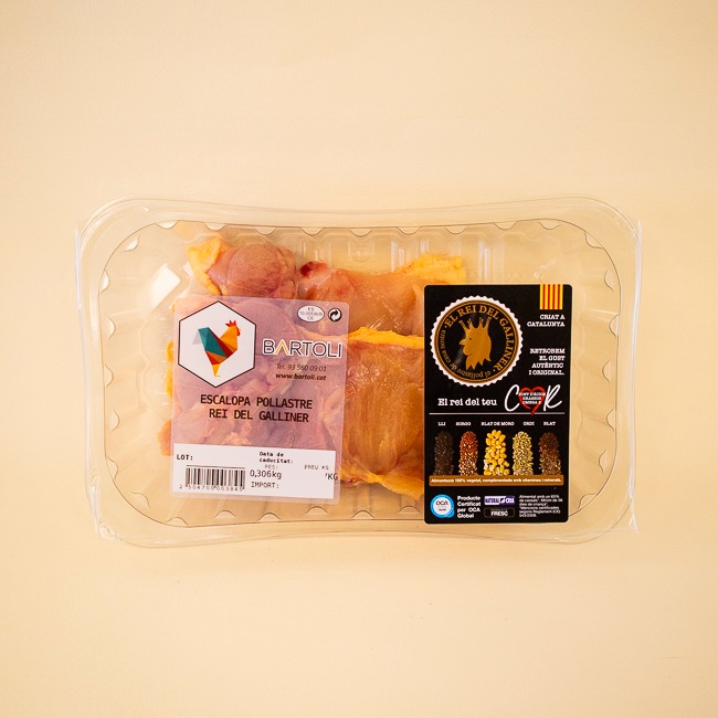 Escalopa de Pollastre Rei del Galliner 