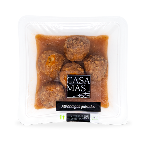 Mandonguilles amb Salsa 275g Casa Mas