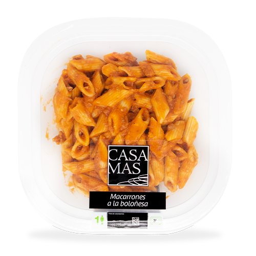 Macarrones Boloñesa 280g Casa Mas