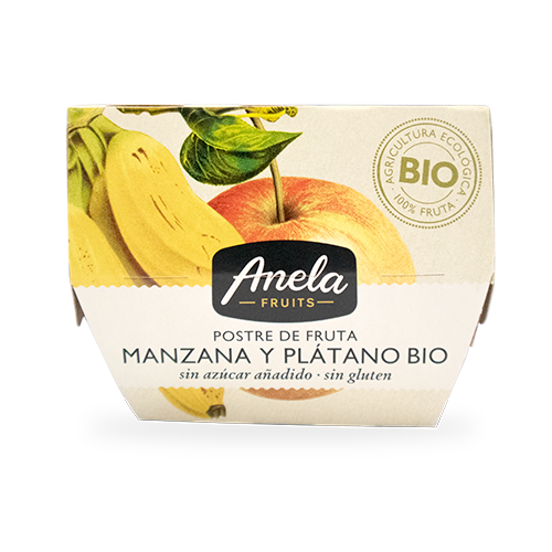 Anela Bio Plàtan Poma 2x100g Postres