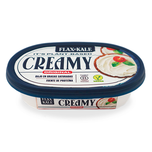 Formatge Vegà Creamy Natural 125g Flax&Kale