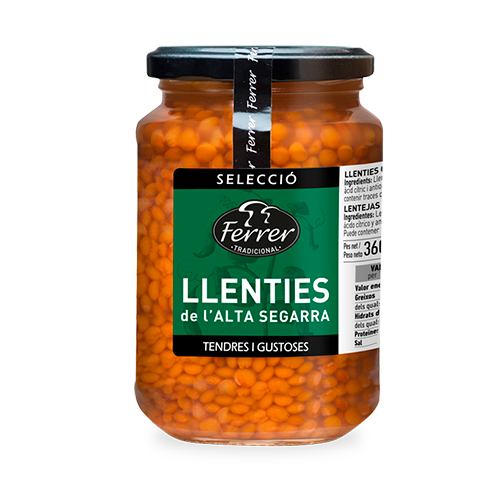 Llenties de l'Alta Segarra 320g Ferrer