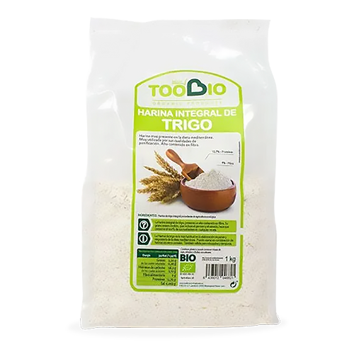 Farina de Blat Integral Bio 1Kg Toobio