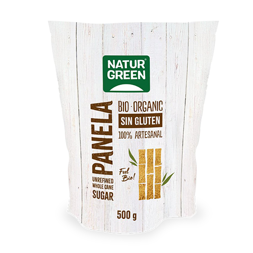 Sucre de Canya de Panela Bio 500g Naturgreen