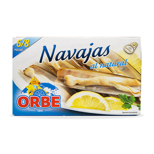 Navalles al Natural 65g Orbe