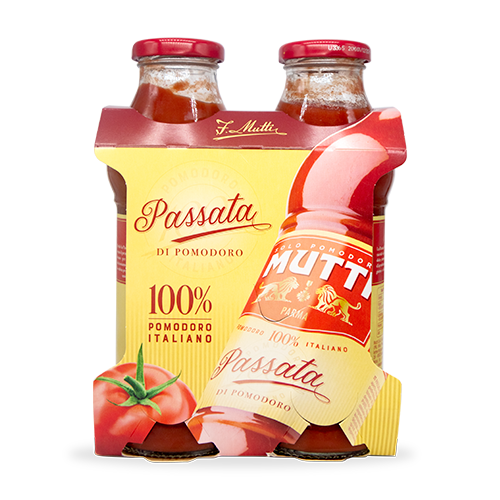 Salsa Passata di Pomodoro 400g Mutti - Pack 2