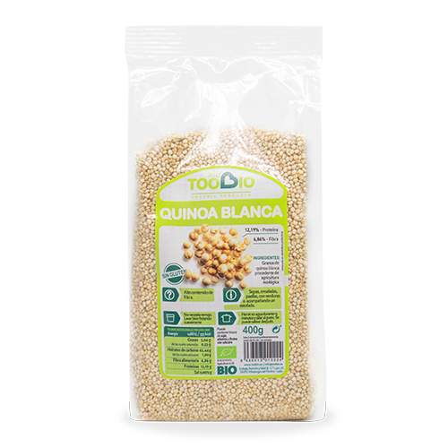 Vaso cristal arroz integral y quinoa 2x140g nomen