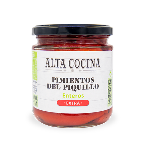 Pimientos del Piquillo Enteros 340g Alta Cocina