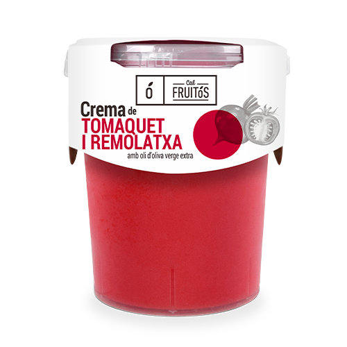 Crema de Tomàquet i Remolatxa Fresca 500ml Cal Fruitós
