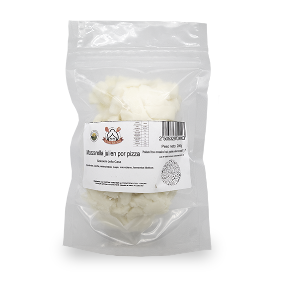 Mozzarella para Pizza 200g Borbonia