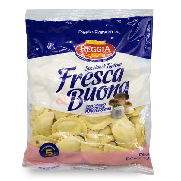 Agnolotti Funghi Porcini 500g Fresca & Buona Reggia