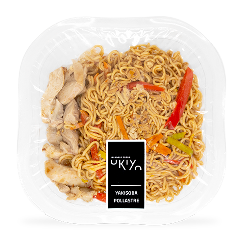 Yakisoba Pollastre 300g Ukiyo Japanese Food