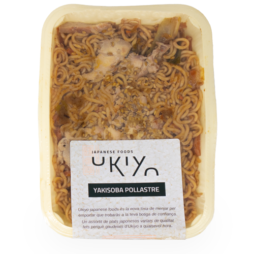 Yakisoba Pollastre 300g Ukiyo Japanese Food