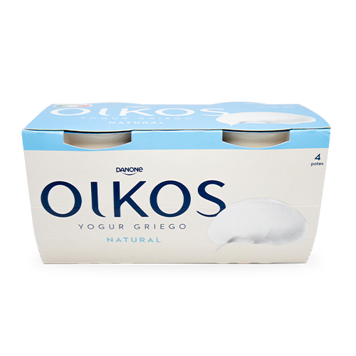Iogurt Grec Oikos Natural Pack 4x110g Danone