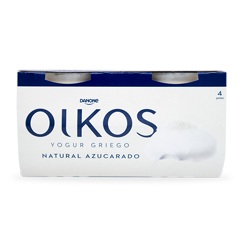 Iogurt Grec Oikos Ensucrat Pack 4 x 110g Danone