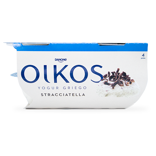 Yogur Griego Oikos Stracciatella Pack 4x110g Danone