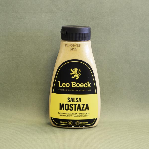 Salsa de Mostassa Fresca 250ml Leo Boeck