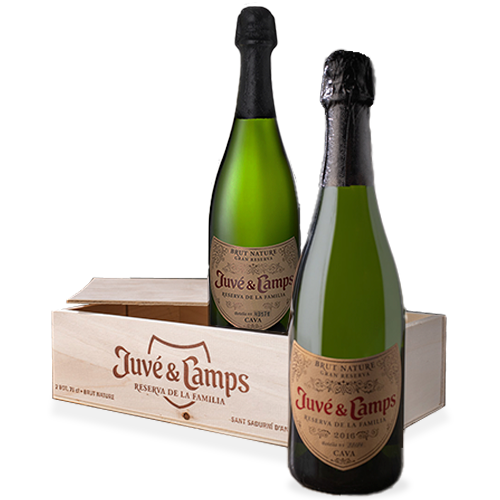 Cava Brut Nature Reserva Familia Bio 75cl Juvé & Camps (D.O Cava) - Caixa 2u