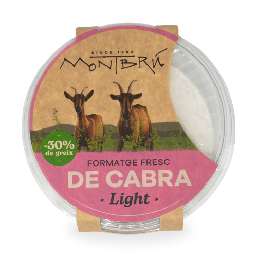 Formatge de Cabra Fresc Light 200g Montbrú