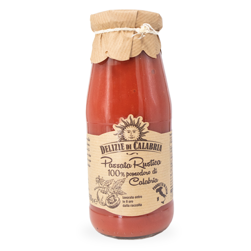 Salsa Passata di Pomodoro Rustica 400g Delizie di Calabria