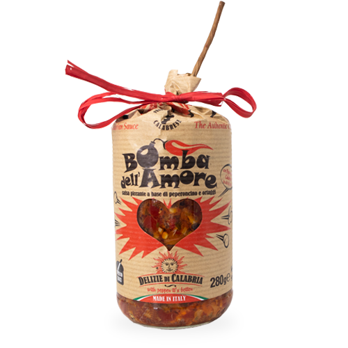 Salsa Bomba dell'Amore 280g Delizie di Calabria