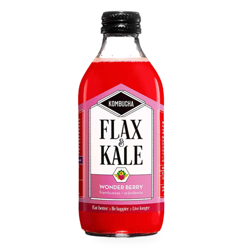 Kombucha Wonder Berry 250ml Flax & Kale