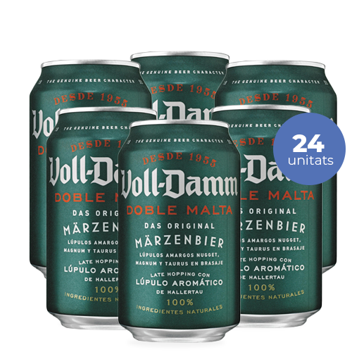 Cervesa Voll Damm Llauna 33cl - Pack 24