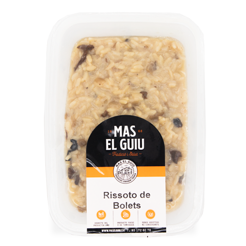 Risotto de Bolets 250g Mas el Guiu