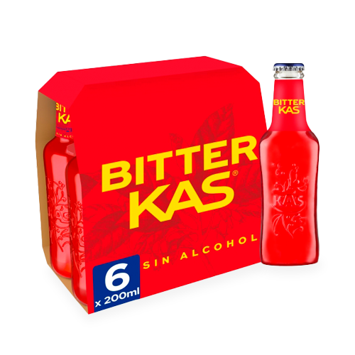 Bitter Kas Botella 20cl - Pack 6