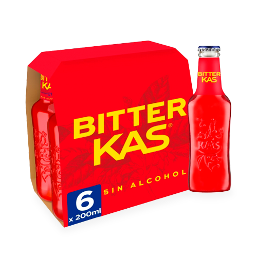 Bitter Kas Ampolla 20cl - Pack 6