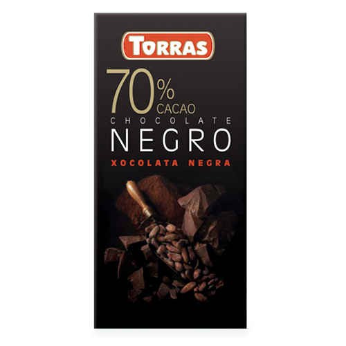 Xocolata Negra 70% 80g Torras