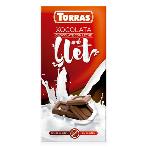 Xocolata amb Llet 80g Torras