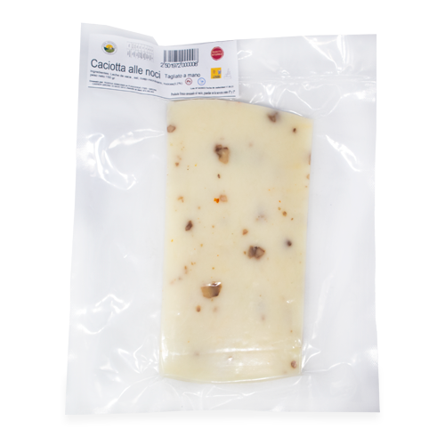 Formatge Caciotta Noci 150g Borbonia