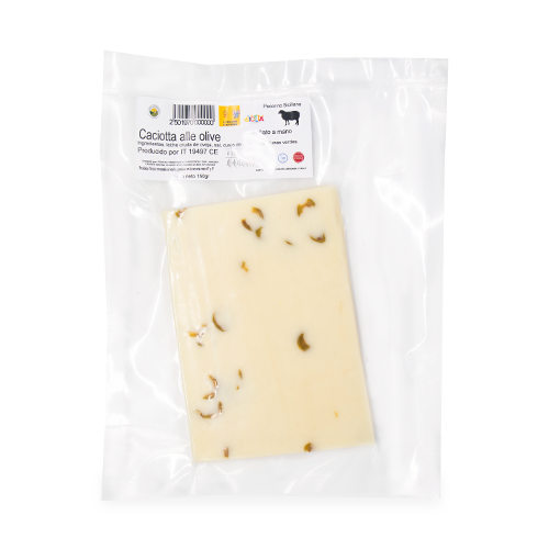 Formatge Caciotta Olive 150g Borbonia