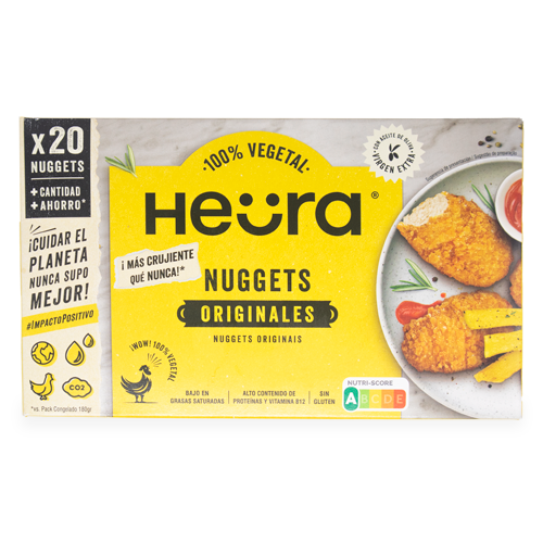 Nuggets XL Congelats 400g Heura