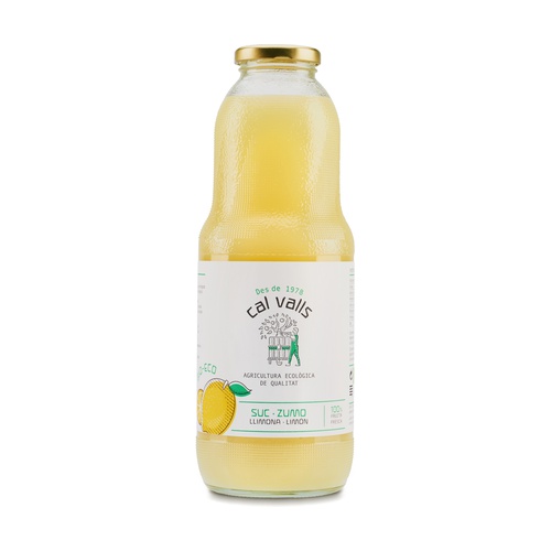 Suc de Llimona 100% Bio 1L Cal Valls
