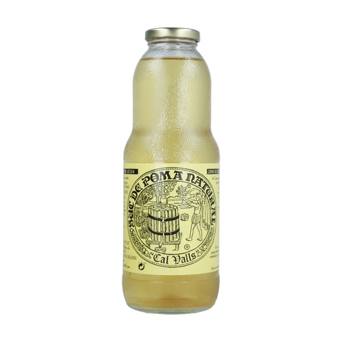 Suc de Poma Natural 1L Cal Valls