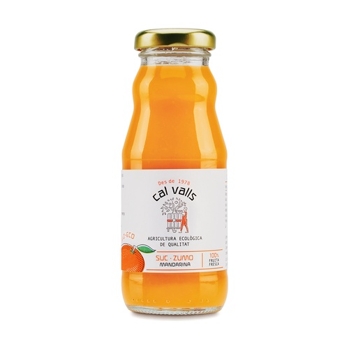 Suc de Mandarina Bio 200ml Cal Valls