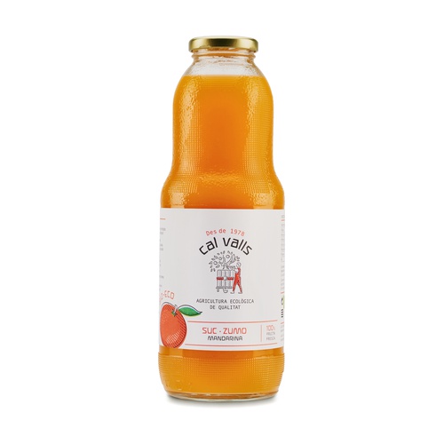 Suc de Mandarina Natural 1L Cal Valls