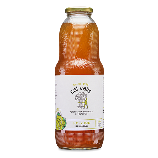 Suc de Raïm Blanc Bio 1L Cal Valls