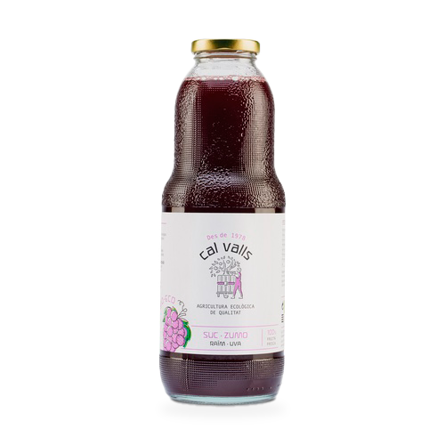 Suc de Raïm Negre Bio 1L Cal Valls