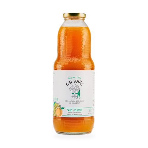 Suc d' Albercoc i Raïm Bio 1L Cal Valls