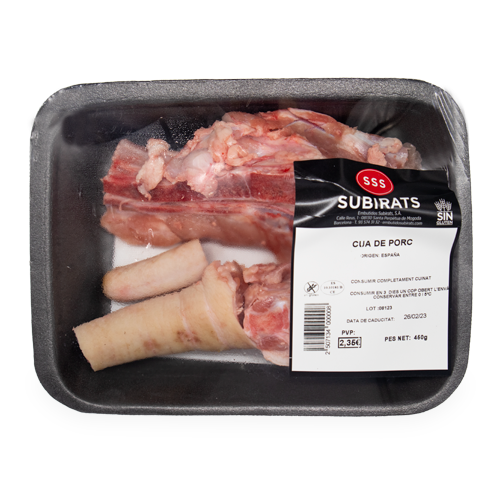 Cua de Porc Subirats Safata 450g