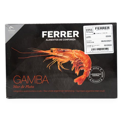Gamba Argentina 800g Ferrer