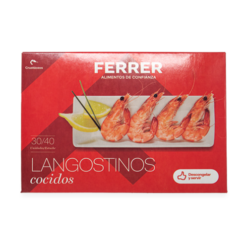 Langostino Cocido 500g Ferrer