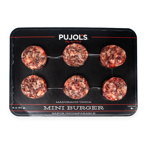 Vaca Vella Dry Aged Beef Mini Burguer 6x30g Pujol's