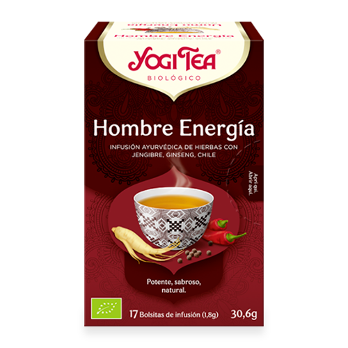 Infusión Energia Hombre Bio 17u Yogi Tea